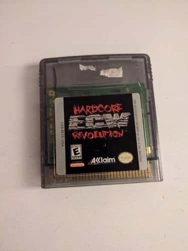 Nintendo Gameboy Color ECW Hardcore Revolution Game