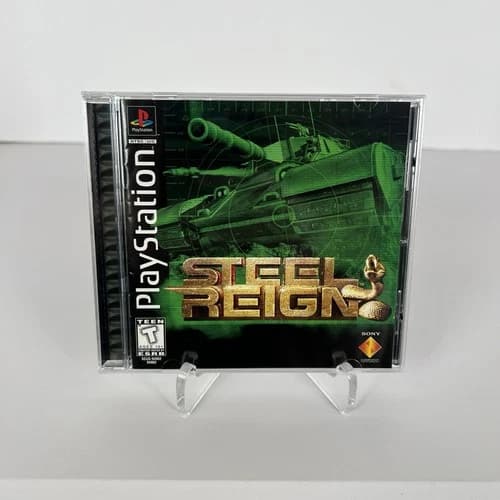 Steel Reign (Sony PlayStation 1, 1997) PS1 Complete CIB