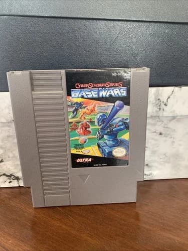 Cyber Stadium Series Base Wars Nintendo NES