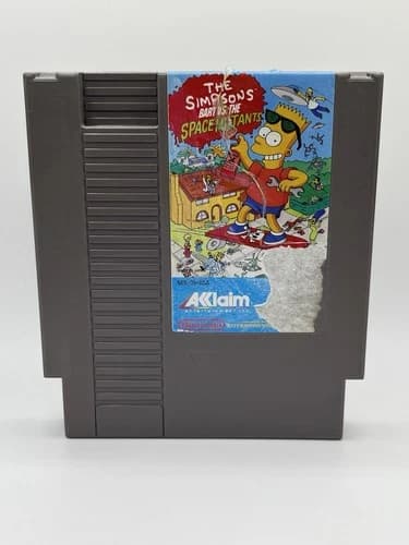 The Simpsons: Bart vs. the Space Mutants (Nintendo NES, 1991) Cart Only - Tested