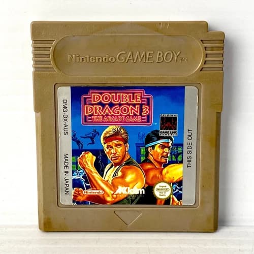 Double Dragon 3: The Arcade Game - Nintendo Game Boy - Tested & Working