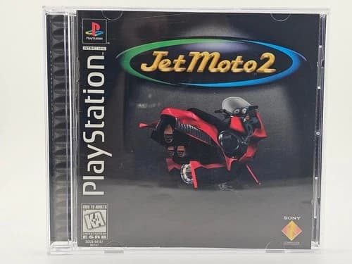 Sony Playstation 1 PS1 Jet Moto 2 CIB Cleaned & Tested