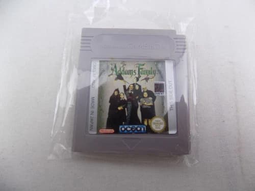 Gameboy Like New Game Boy The Addams Family