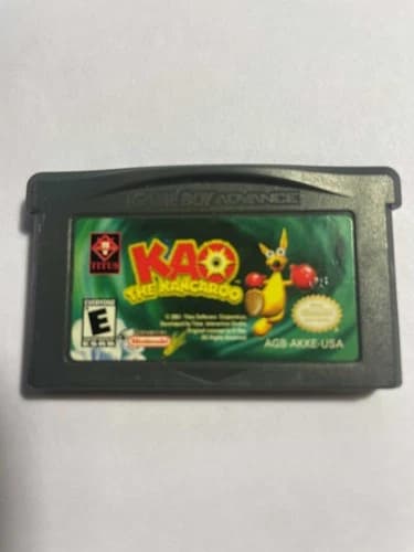 Kao the Kangaroo (Nintendo GameBoy Advance, GBA) Game Cartridge Only