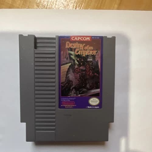 Capcom Destiny of an Emperor Nintendo NES NTSC-U/C Role Playing Battery Save