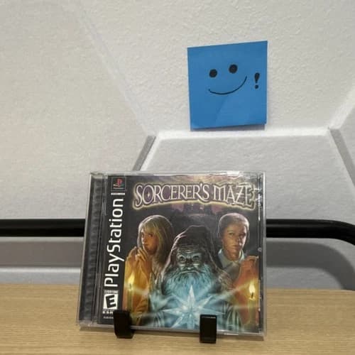 Sorcerer's Maze CIB PlayStation 1 PS1 XS Games Arcade Puzzle Manual Included