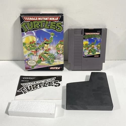 Teenage Mutant Ninja Turtles - NES (Near CIB)