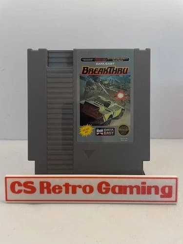 BreakThru (Nintendo NES) Authentic Cleaned Tested Working