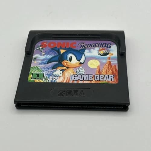 Sonic the Hedgehog (Sega Game Gear, 1991) Cartridge Only Tested .