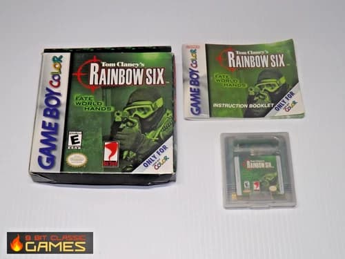 Rainbow Six - COMPLETE BOX - NINTENDO Gameboy Color 125a