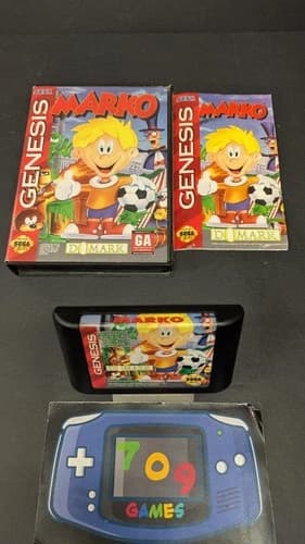 Marko (Sega Genesis, 1994) CIB COMPLETE IN BOX