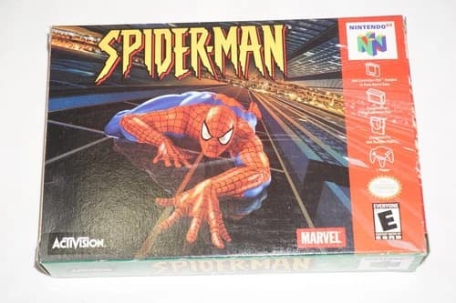 Spider-man (Nintendo 64 N64) Complete in Box CIB