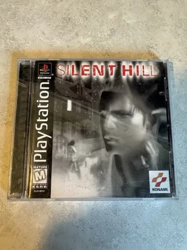 Silent Hill PS1 PlayStation 1 CIB has registration Black Label Tested!!