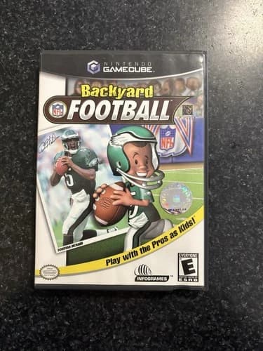 Backyard Football Nintendo GameCube 2002 Complete