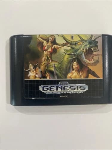 Golden Axe II Sega Genesis Cartridge Only VGC Tested Works Video Game Retro Play