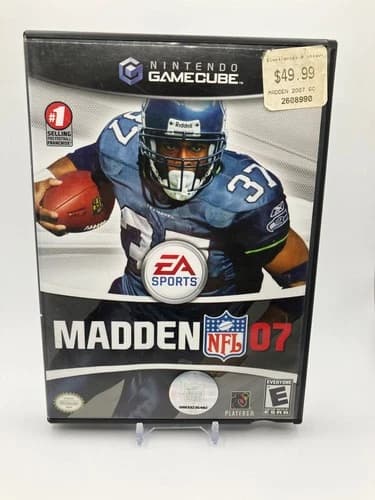 Madden NFL 07 (Nintendo GameCube, 2006) CIB Complete