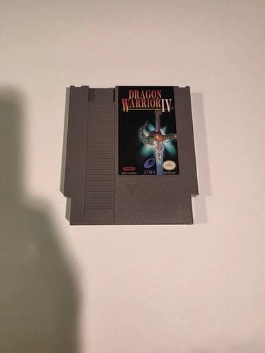 Dragon Warrior IV (Nintendo NES, 1992) ☆ Authentic ☆
