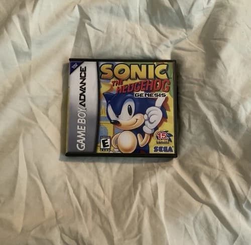 Sonic The Hedgehog Genesis (2006) Gameboy Advance Authentic Tested Working