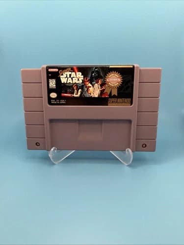 Super Star Wars Nintendo SNES Game Cart ONLY AUTHENTIC TESTED
