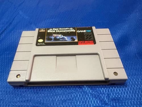 Nigel Mansell's World Championship Racing (Super Nintendo Entertainment System,