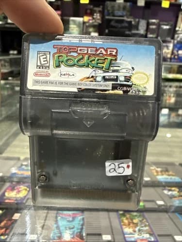 Top Gear Pocket - Nintendo Gameboy Color - GBC Authentic Tested!