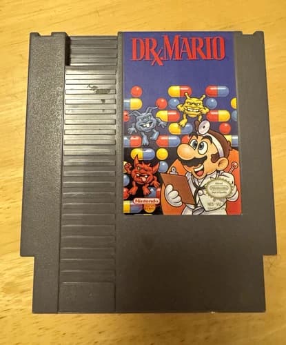 Nintendo Dr. Mario Game Cartridge for Nintendo Entertainment System NES