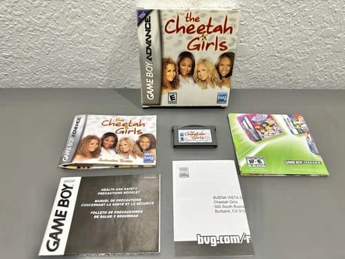 The Cheetah Girls Game Boy Advance GBA Game CIB Tested 2001