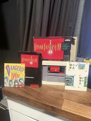 Final Fantasy 2 Snes Cib Read
