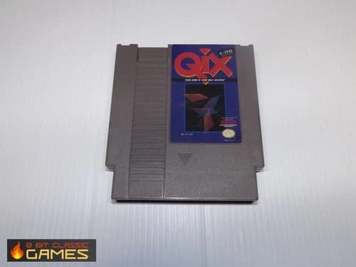 Qix GAME ONLY - NINTENDO NES - FAST SHIPPING! 34b