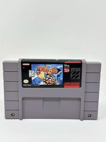 Disney's Pinocchio (Super Nintendo) SNES Interactive Authentic Cartridge