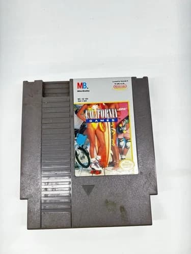 California Games (Nintendo Entertainment System NES, 1989) Authentic Tested