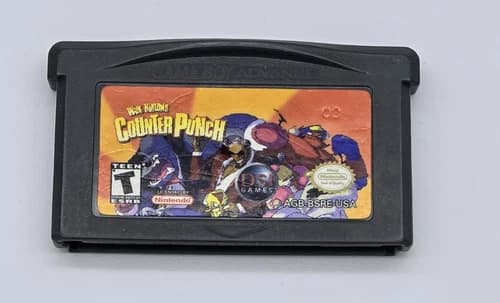 Game Boy Advance Wade Hixtons Counter Punch Authentic Nintendo GBA Saves Cleaned