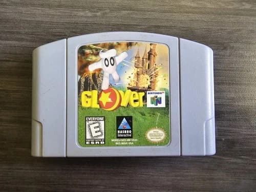 Glover Nintendo 64 N64 Game Cartridge Authentic