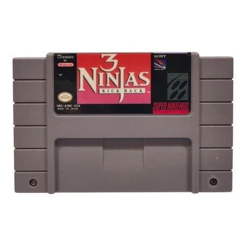 3 Ninjas Kick Back (Super Nintendo, 1994) SNES