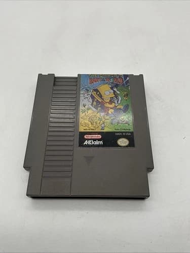 Acclaim The Simpsons: Bart vs. the World Nintendo NES NTSC-U/C Cartridge
