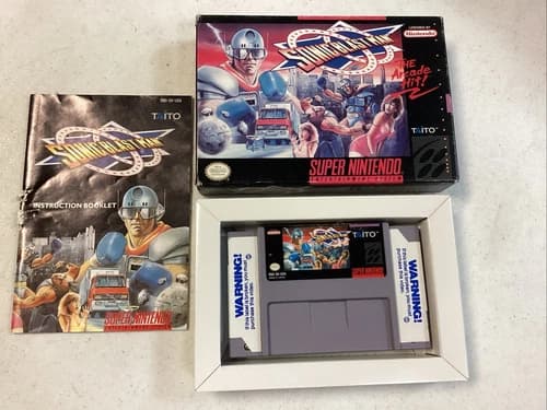 Sonic Blast Man (SNES, 1992) CIB Manual Tested B