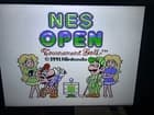 Original Nintendo NES Open Tournament Golf Video Game