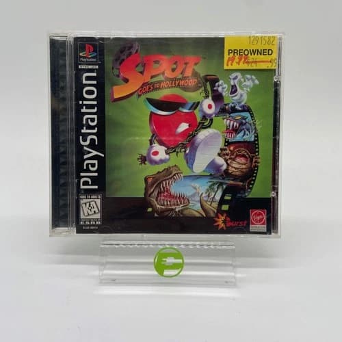 Spot Goes To Hollywood (Sony PlayStation 1 PS1, 1996)
