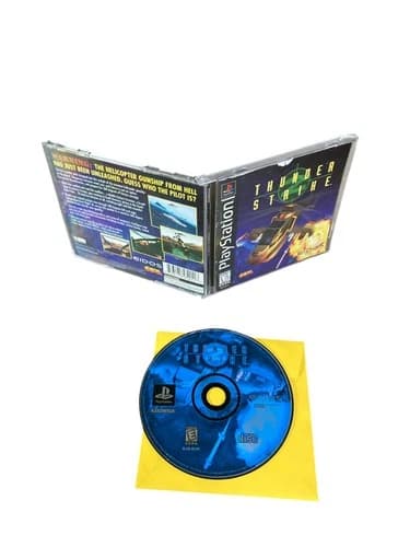 Sony PlayStation 1 PS1 CIB Complete TESTED Thunderstrike 2 CF