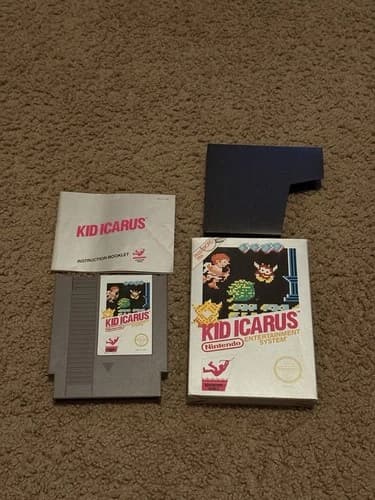 Kid Icarus Nintendo NES Cib Complete