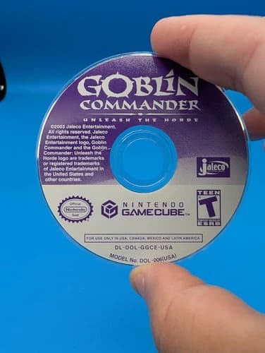 Goblin Commander: Unleash the Horde (Nintendo GameCube, 2003) - Game Only