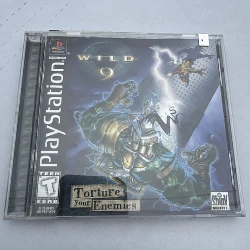 Sony Playstation 1 PS1 Wild 9 CIB Cleaned Tested