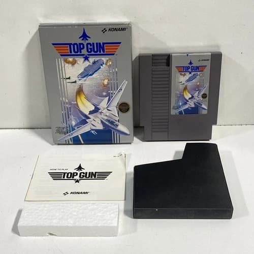 Top Gun - NES (Near CIB)