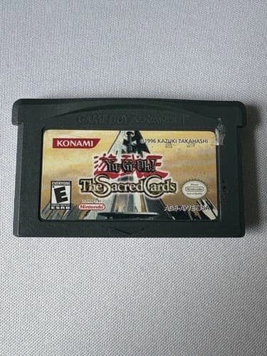 YU-GI-OH THE SACRED CARDS GAME BOY ADVANCE YUGIOH