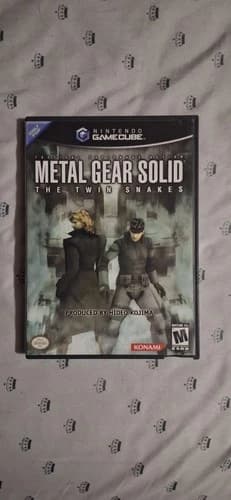 Konami Metal Gear Solid: The Twin Snakes GameCube Complete 2 Discs Manual