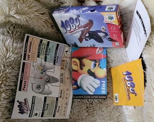 Nintendo 1080° TenEighty Snowboarding N64 Complete Manual NTSC-U/C