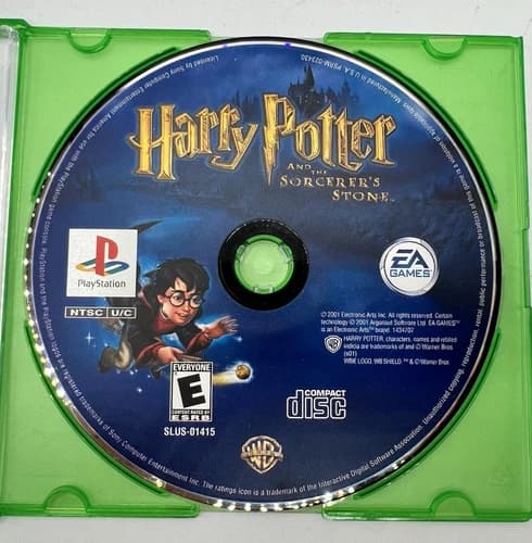 Harry Potter and the Sorcerers Stone PS1 PlayStation 1 Disc Only