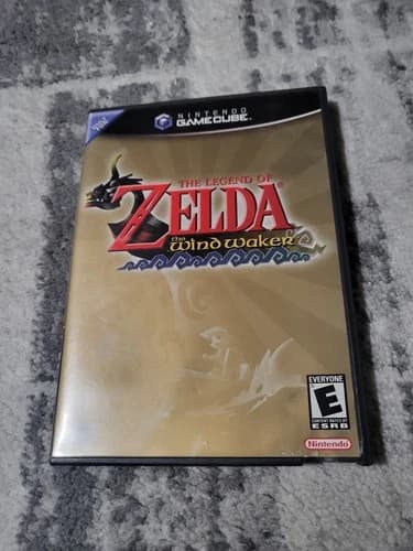 The Legend of Zelda: The Wind Waker Complete Manual Nintendo GameCube WORKS!