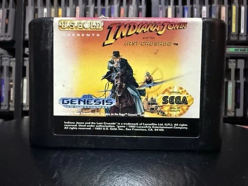 Indiana Jones and the Last Crusade (Sega Genesis, 1992)
