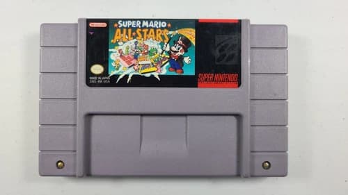 Super Mario All-Stars Super Nintendo Entertainment System 1993 SNES Cart Only